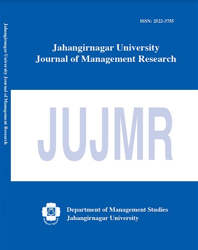 Jahangirnagar University Journal of Management Research (JUJMR)
